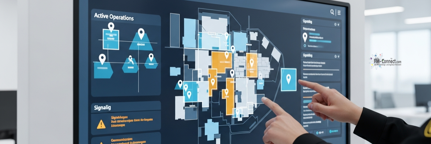 Such- und Signalisierungssysteme zur Alarmierung und visuellen sowie akustischen Gefahrenanzeige